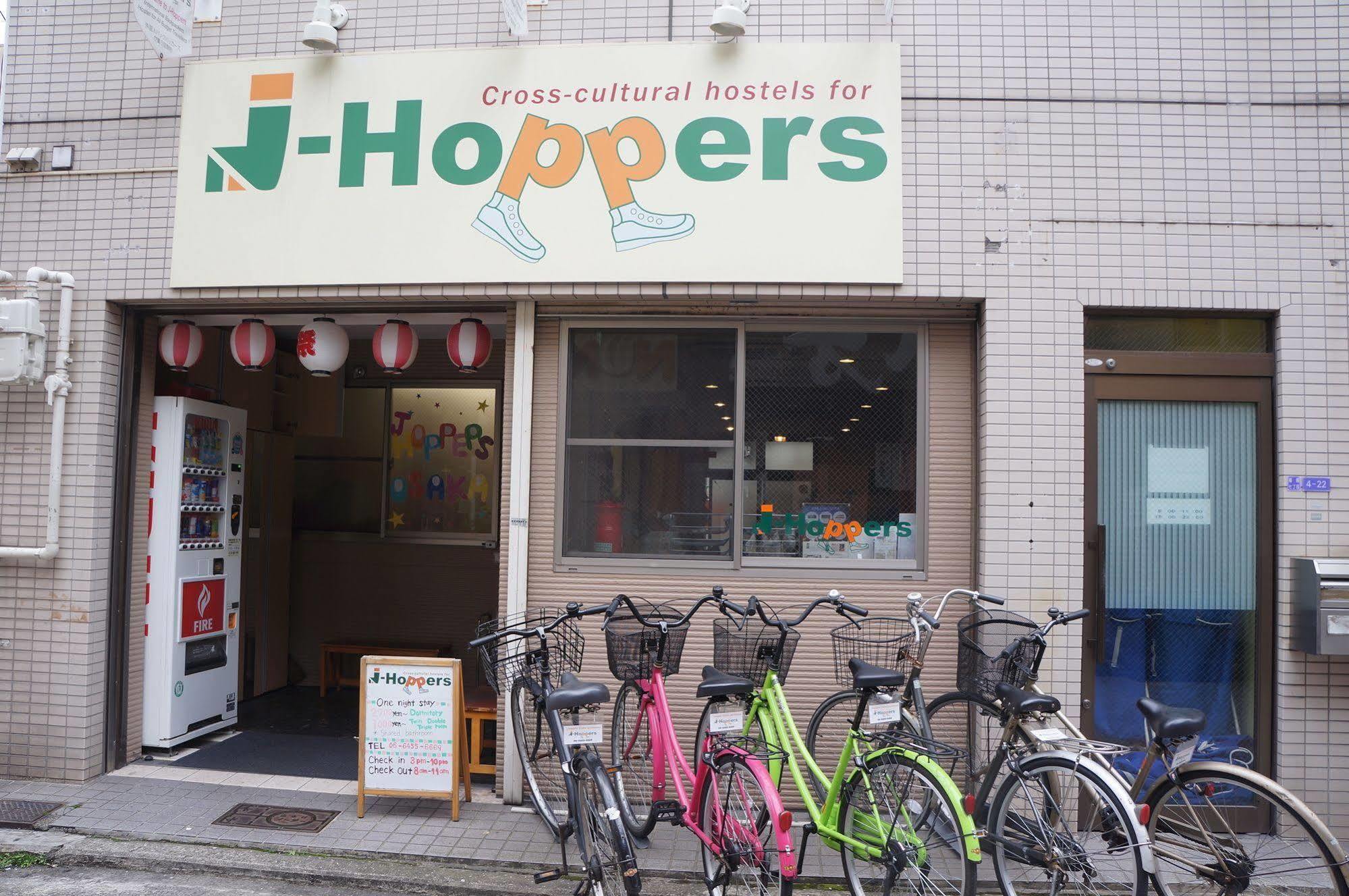 J-Hoppers Osaka Guesthouse Exterior foto
