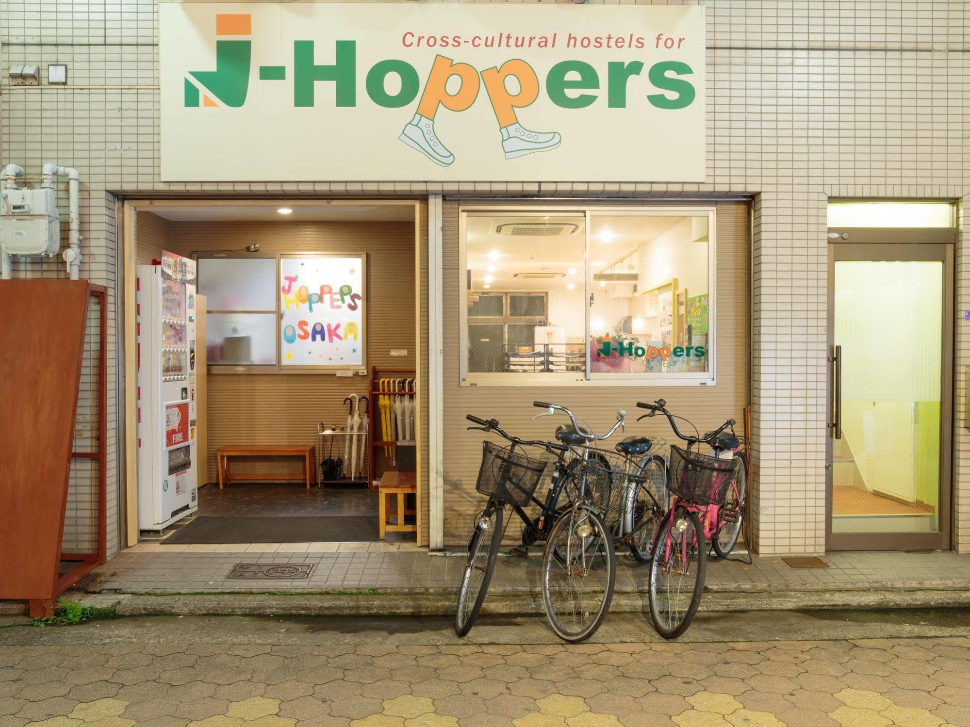 J-Hoppers Osaka Guesthouse Exterior foto